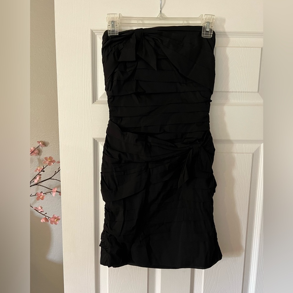 Express little black dress with bows